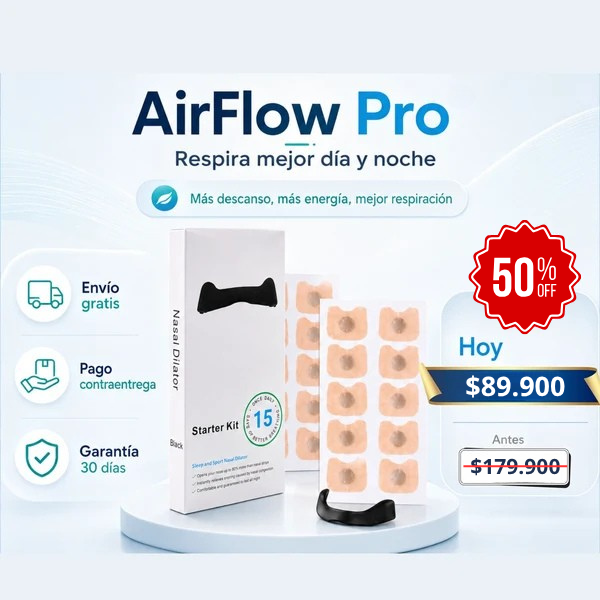 AirFlow Pro - Respira Mejor y Duerme Profundo